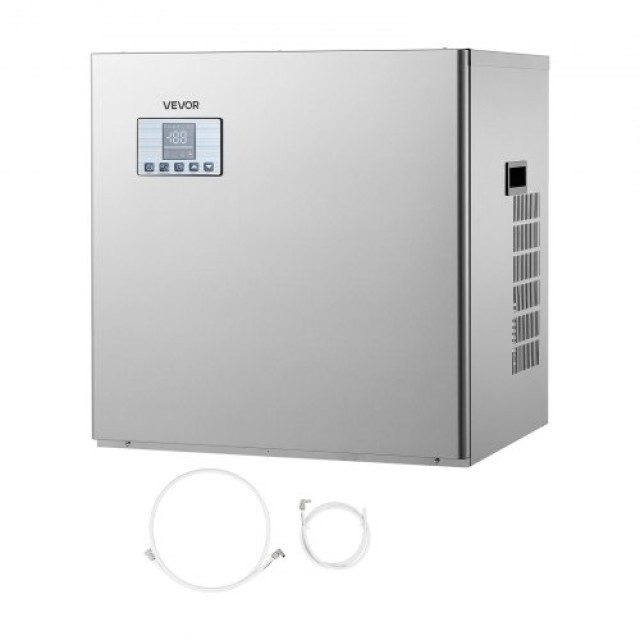 VEVOR Επαγγελματική Παγομηχανή 250 kg/Ημέρα από Ανοξείδωτο Ατσάλι μ...