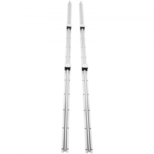 VEVOR  Σετ Οδηγών SBR20 2200mm, 2 Οδηγοί & 4 Συστοιχίες SBR20UU για CNC Router ZXDGSBR20MM22VVOXV0