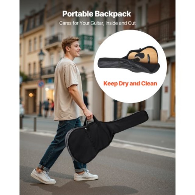 VEVOR Δέμα Ακουστικής Κιθάρας Dreadnought 36 για Αρχάριους με Θήκη ... VEVOR Δέμα Ακουστικής Κιθάρας Dreadnought 36 για Αρχάριους με Θήκη ...