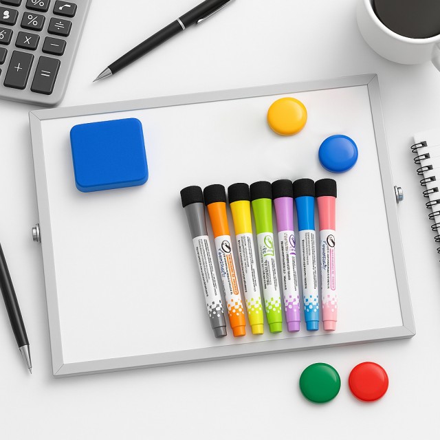 BAKAJI Μαγνητικός Διπλής Όψεως Πίνακας Γραφής με Σβήσιμο με Μαρκαδό... BAKAJI Μαγνητικός Διπλής Όψεως Πίνακας Γραφής με Σβήσιμο με Μαρκαδό...