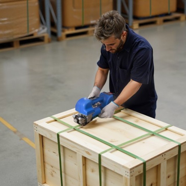 VEVOR Ηλεκτρική Μηχανή Δεματοποίησης, 15.7 x 4.9 x 6.9 in, Με 2 Μπα... VEVOR Ηλεκτρική Μηχανή Δεματοποίησης, 15.7 x 4.9 x 6.9 in, Με 2 Μπα...