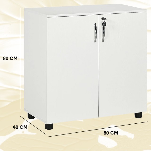 BAKAJI Λευκός Γραφειακός Κινητός Αποθηκευτικός Χώρος Πολλαπλών Χρήσ... BAKAJI Λευκός Γραφειακός Κινητός Αποθηκευτικός Χώρος Πολλαπλών Χρήσ...