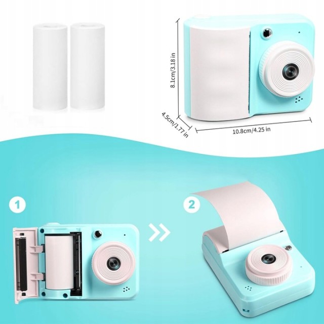 SPM Φωτογραφική Μηχανή Άμεσης Εκτύπωσης για Παιδιά DRUKUŚ 590822224...