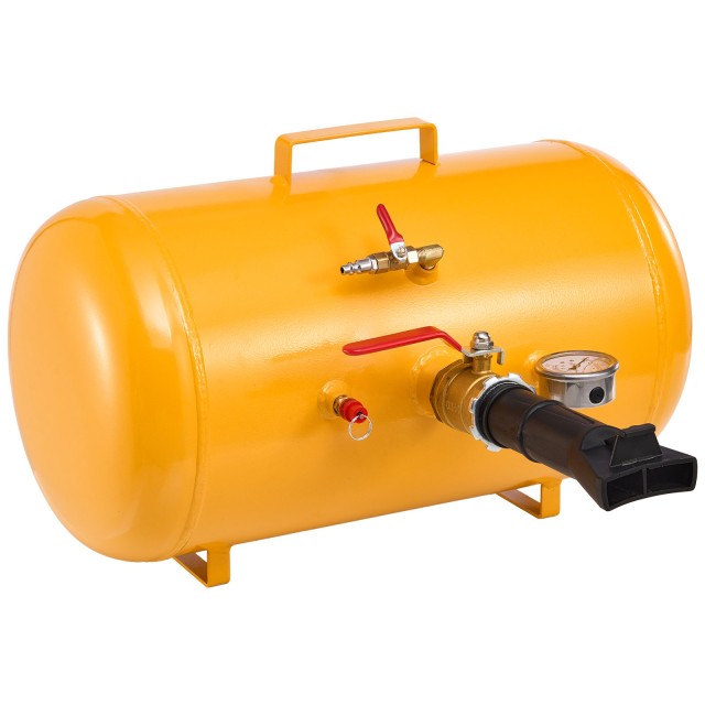 VEVOR Επαγγελματικός Αεροδυναμιστής Ελαστικών, 10 Γαλ, 87-116 PSI, ...