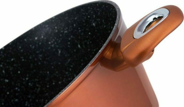 Edenberg Σετ Μαγειρικά Σκεύη 15 τεμαχίων Αλουμινίου με Αντικολλητικ...