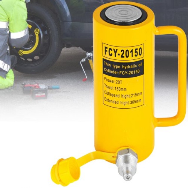 Υδραυλικός Γρύλος VEVOR 20 Τόνων, 6 Διαδρομή  QJD20T150MMSXYY01V0