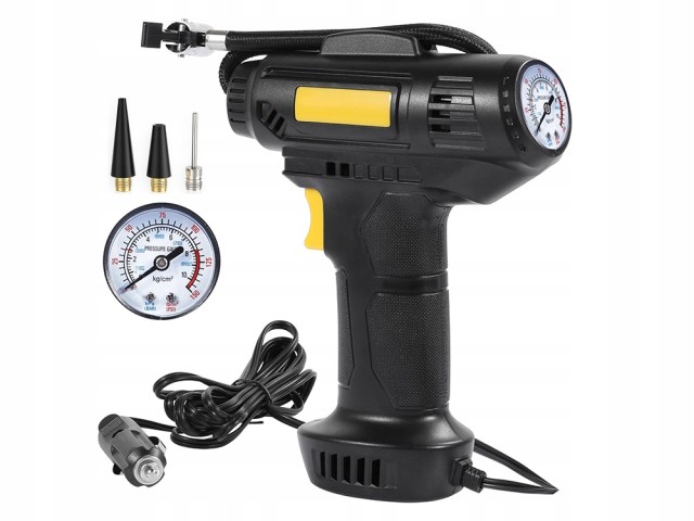Verk Group Φορητός Αεροσυμπιεστής Αυτοκινήτου 12V 150PSI με Τρόμπες...