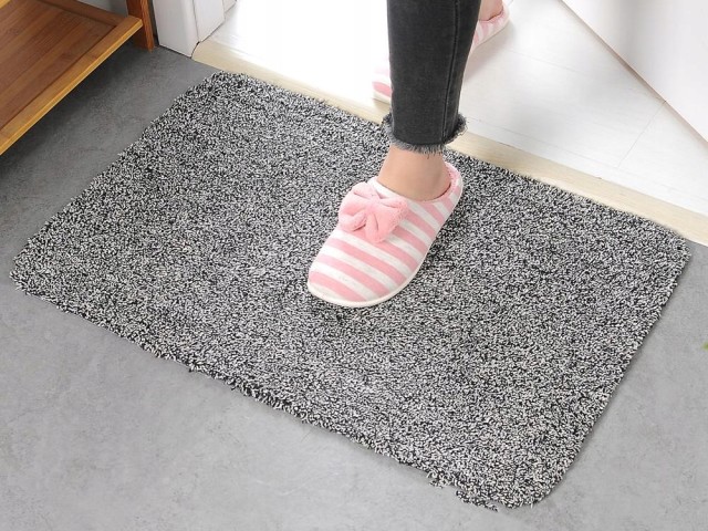 Verk Group Μαγικό Πατάκι Παπουτσιών Clean Step Ματ Γκρι 5907451305973