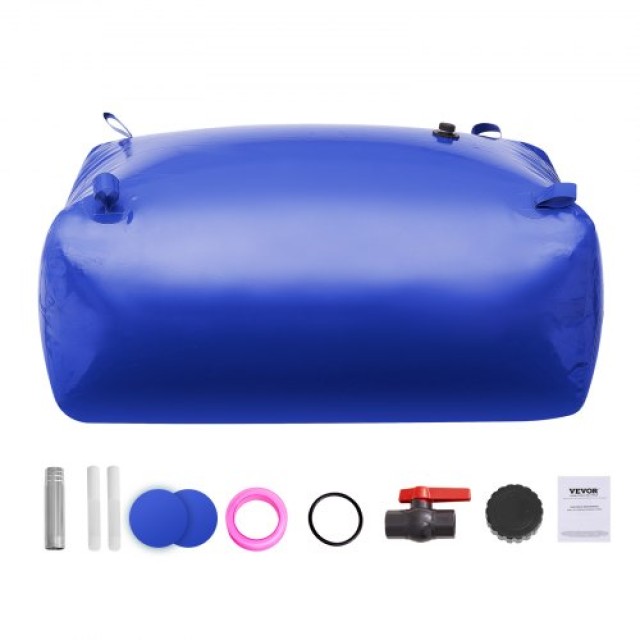VEVOR Φορητή Δεξαμενή Νερού 400L 1000D PVC Πτυσσόμενη Δεξαμενή  CSDLSPVCB400H1LIIV0