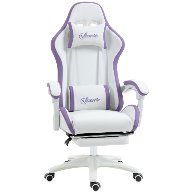 Vinsetto Ρυθμιζόμενη Καρέκλα Gaming με Κλίση Πλάτης, 65x65x121-129 ...