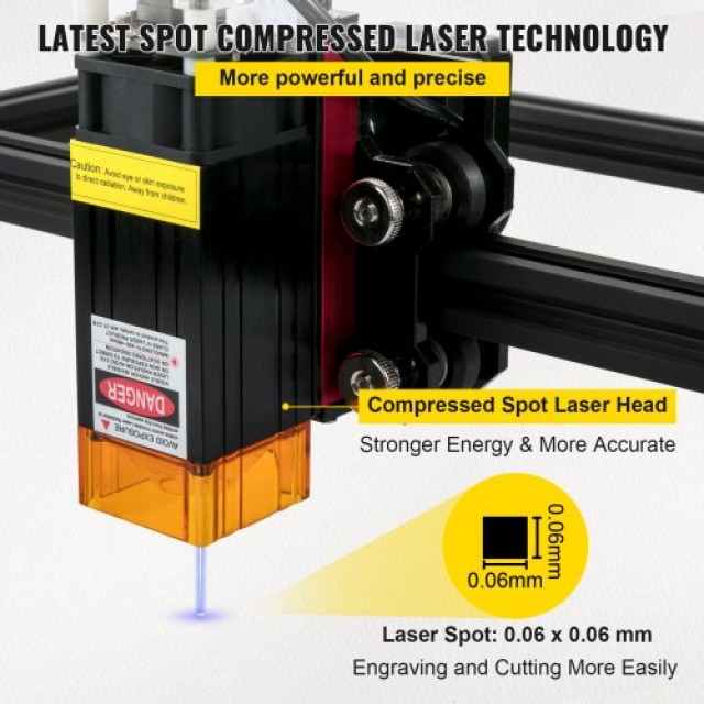 Επιτραπέζιος Χαράκτης Laser VEVOR 12.2x11.8 5.5W  EJGXJGLZDKJOCTSKAV2