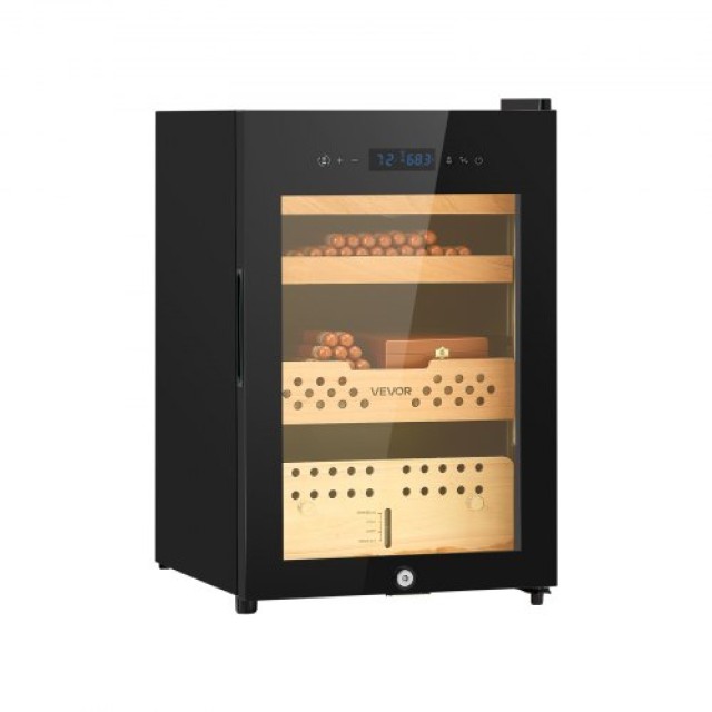 VEVOR Ηλεκτρικός Υγραντήρας 60L με Συμπιεστή, Ξύλο Κέδρου & Έλεγχο ...