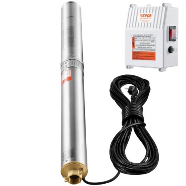 Αντλία Υποβρύχια VEVOR 1500W 9.8 m³/h 108 m Ανοξείδωτη  SJQSBMBWZ22...