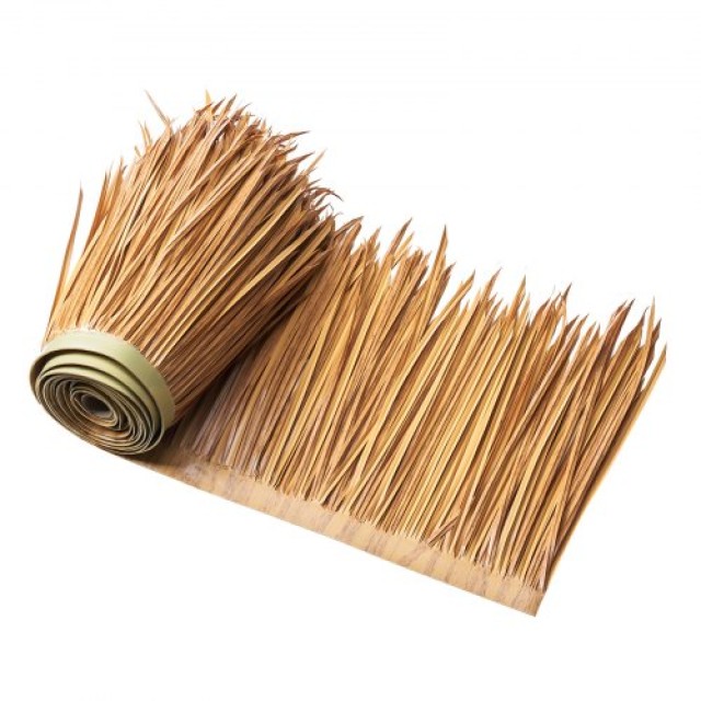 VEVOR Τεχνητή Στέγη Θάτς 1.6x16.4 ft Μεξικάνικη Τίκι Καλύβα Χορτάρι...