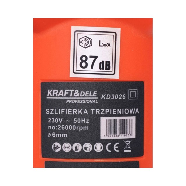Ευθύς Λειαντήρας 1500 W Kraft&Dele KD-3026