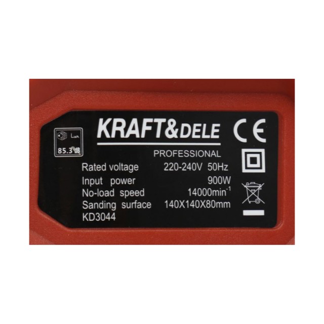 Έκκεντρο Τριβείο 900 W Kraft&Dele KD-3044