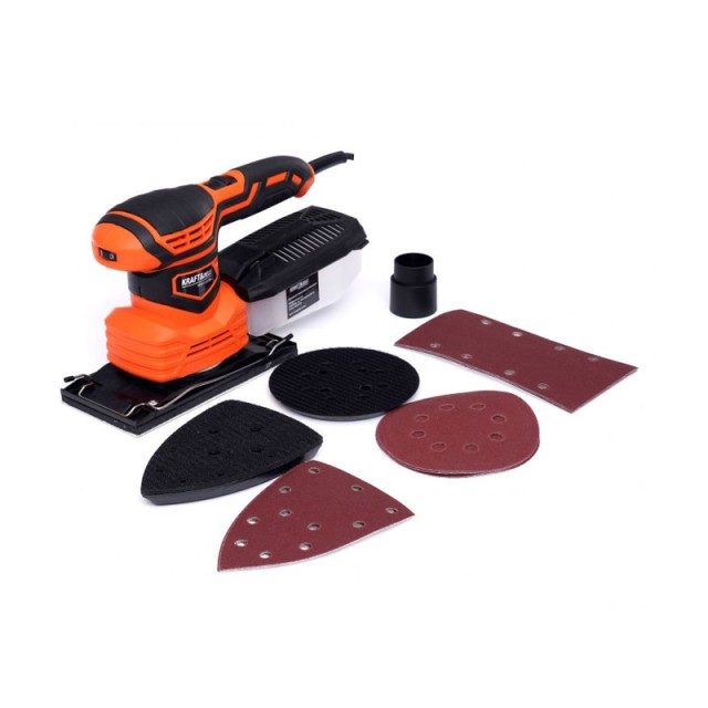Έκκεντρο Περιστροφικό Τριβείο 3 σε 1 1200 W Kraft&Dele KD-3063