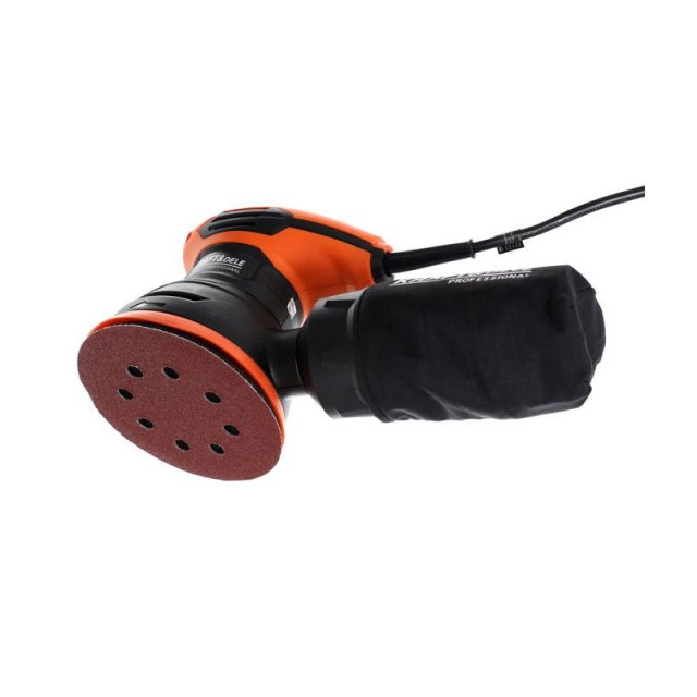 Έκκεντρο Τριβείο 125 mm 1100 W King Series Χρώματος Πορτοκαλί Kraft&Dele KD-1684