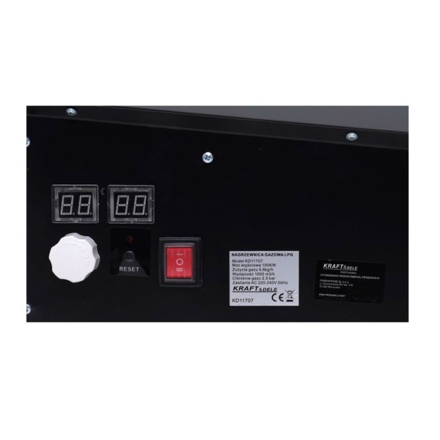 Επαγγελματικό Αερόθερμο Υγραερίου 100 kW Kraft&Dele KD-11707