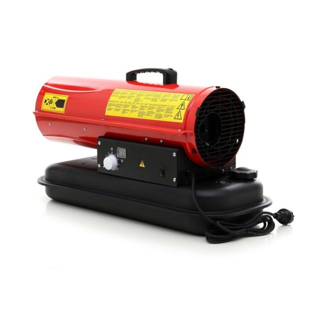 Επαγγελματικό Αερόθερμο Πετρελαίου 25 kW Kraft&Dele KD-11710