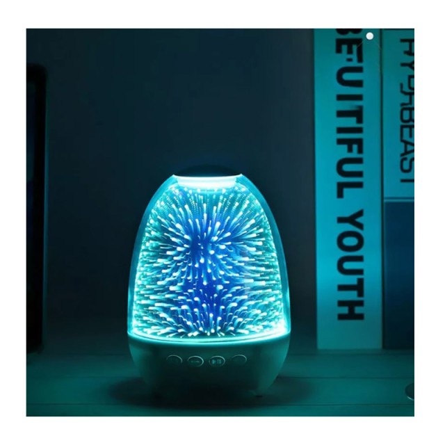Επαναφορτιζόμενη Λάμπα Αφής LED με Ηχείο Bluetooth 3.7V MWS19302