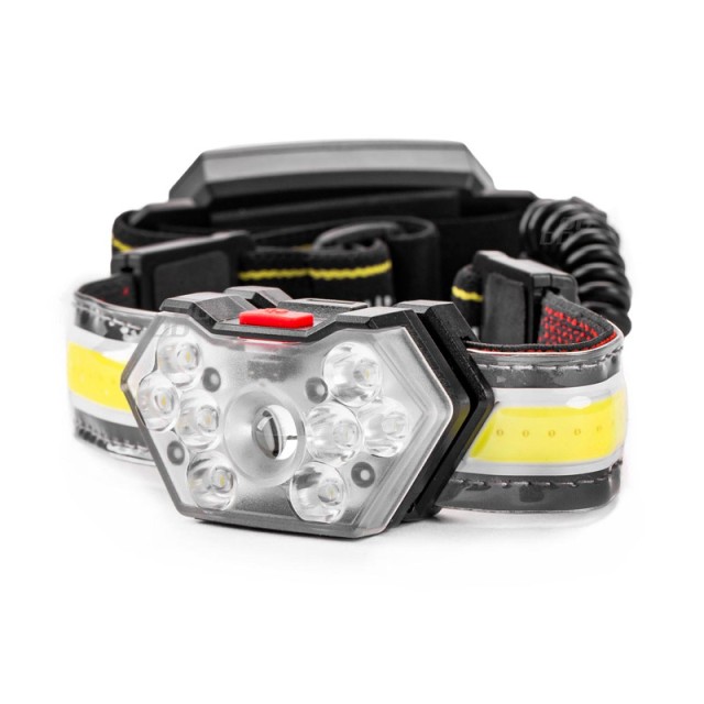 Επαναφορτιζόμενος Φακός Κεφαλής LED COB LH04 AMiO 02826 Επαναφορτιζόμενος Φακός Κεφαλής LED COB LH04 AMiO 02826