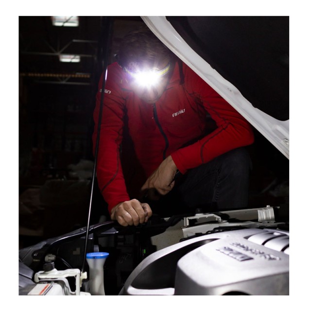 Επαναφορτιζόμενος Φακός Κεφαλής LED COB LH04 AMiO 02826 Επαναφορτιζόμενος Φακός Κεφαλής LED COB LH04 AMiO 02826