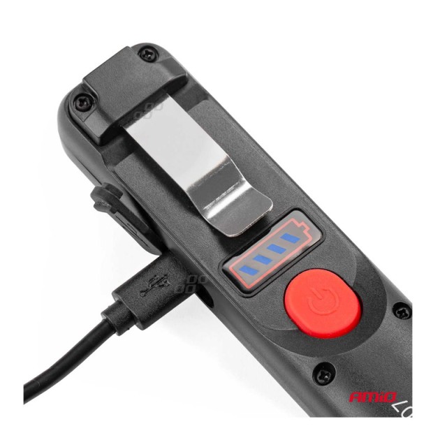 Επαναφορτιζόμενος Φακός Συνεργείου Χειρός LED WT07 AMiO 02817 Επαναφορτιζόμενος Φακός Συνεργείου Χειρός LED WT07 AMiO 02817