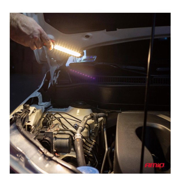 Επαναφορτιζόμενος Φακός Συνεργείου Χειρός LED WT08 AMiO 02818 Επαναφορτιζόμενος Φακός Συνεργείου Χειρός LED WT08 AMiO 02818