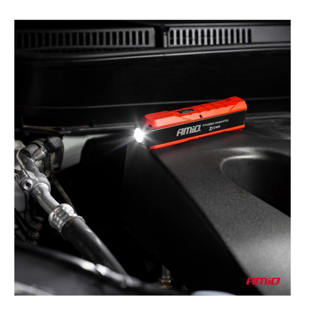 Επαναφορτιζόμενος Φακός Συνεργείου Χειρός LED WT11 AMiO 02821 Επαναφορτιζόμενος Φακός Συνεργείου Χειρός LED WT11 AMiO 02821