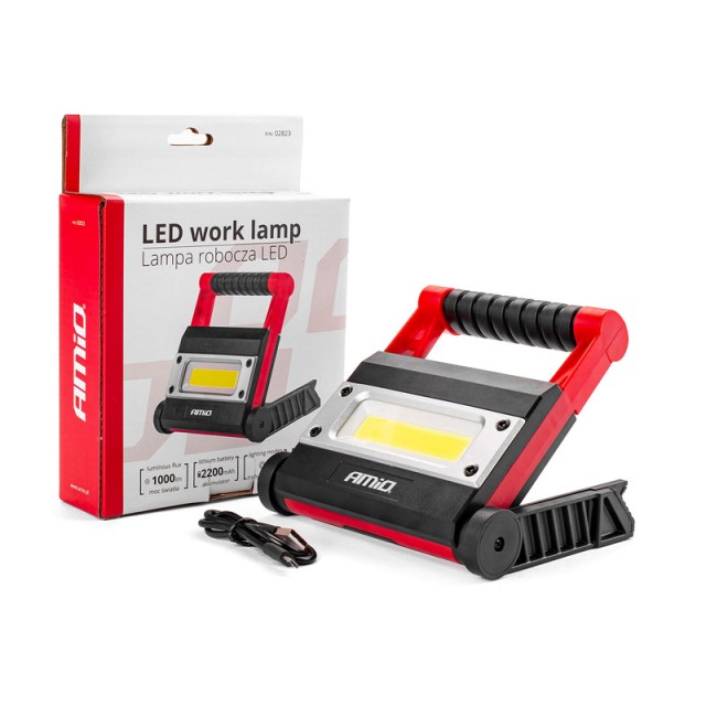 Επαναφορτιζόμενος Προβολέας Εργασίας με Επιτραπέζια Βάση Στήριξης L... Επαναφορτιζόμενος Προβολέας Εργασίας με Επιτραπέζια Βάση Στήριξης L...