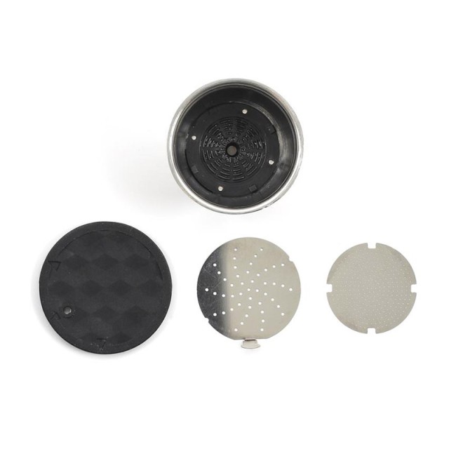 Επαναγεμιζόμενη Κάψουλα Καφέ Espresso από Ανοξείδωτο Ατσάλι για Καφ... Επαναγεμιζόμενη Κάψουλα Καφέ Espresso από Ανοξείδωτο Ατσάλι για Καφ...