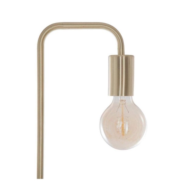 Επιδαπέδιο Μεταλλικό Φωτιστικό E27 40 W 20 x 150 cm Χρώματος Χρυσό ...