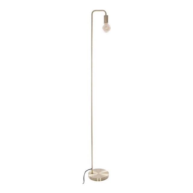 Επιδαπέδιο Μεταλλικό Φωτιστικό E27 40 W 20 x 150 cm Χρώματος Χρυσό ...