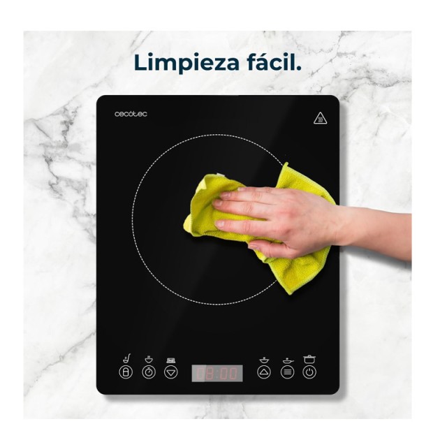 Επιτραπέζια Μονή Επαγωγική Εστία 2000 W Cecotec Full Magma Slim CEC-02559
