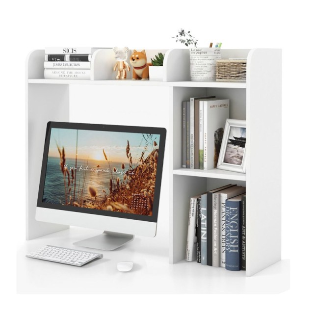 Επιτραπέζια Ραφιέρα Γραφείου με 5 Ράφια 94 x 25 x 74 cm Costway CB1... Επιτραπέζια Ραφιέρα Γραφείου με 5 Ράφια 94 x 25 x 74 cm Costway CB1...