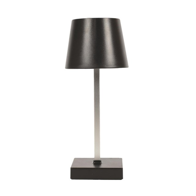 Επιτραπέζιο Φωτιστικό LED Αφής Μπαταρίας Home Deco Factory LA10472 LA10472-Black