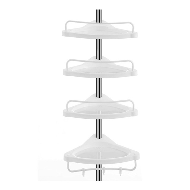 Εταζέρα Μπάνιου με 4 Ράφια 95 -300 cm Songmics BCB02SW - 12 άτοκες δόσεις και 5% cash back