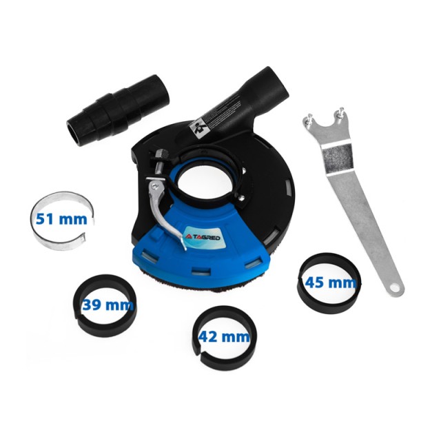 Εξάρτημα Εξαγωγής Σκόνης Γωνιακών Τροχών 115 -125 mm TAGRED TA1113 Εξάρτημα Εξαγωγής Σκόνης Γωνιακών Τροχών 115 -125 mm TAGRED TA1113