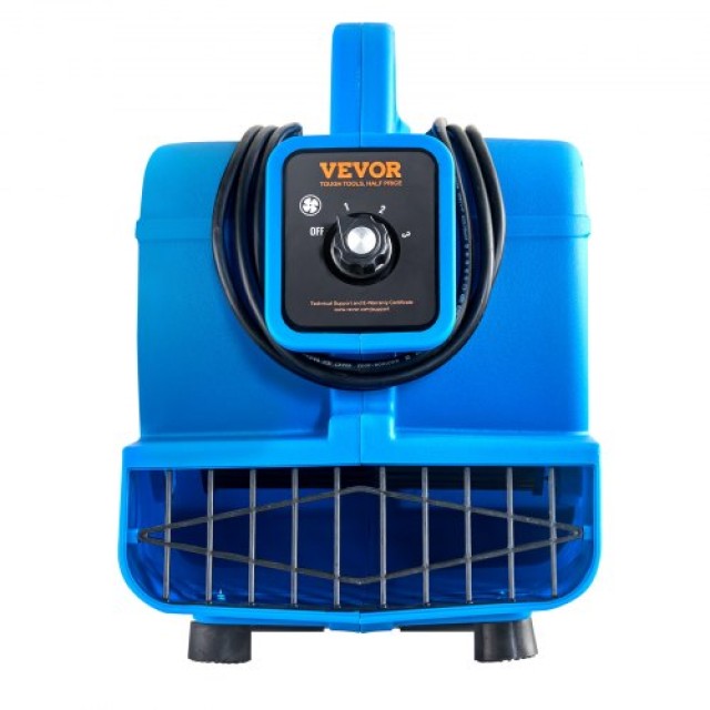 VEVOR  Φυσητήρας Δαπέδου 1360 RPM 600 CFM με 4 Γωνίες Φυσήματος και 3 Ταχύτητες FXZXDMGFJ130AAPPHV2