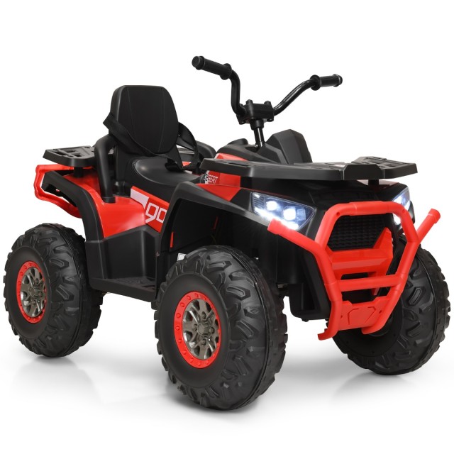 Costway Ηλεκτρικό Παιδικό ATV με LED Φώτα, Μουσική & Ιστορίες, USB ...