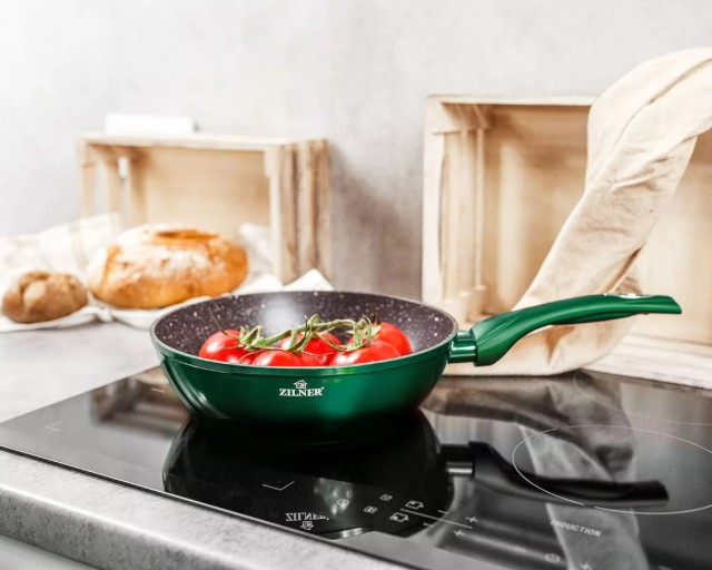 Σετ Μαγειρικών Σκευών με Μαρμάρινη Επίστρωση 21 τμχ ZILNER ZL-8542