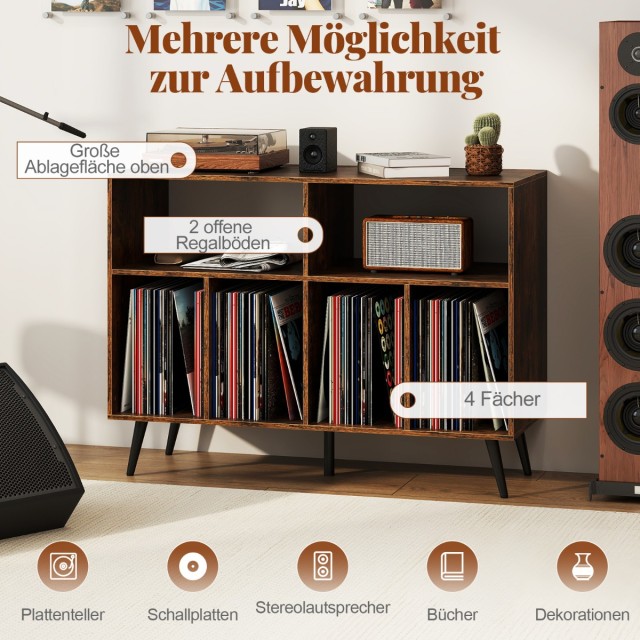 Costway Πολυτελές Σταντ για Πικάπ με Τριπλό Ράφι και Αποθηκευτικού... Costway Πολυτελές Σταντ για Πικάπ με Τριπλό Ράφι και Αποθηκευτικού...