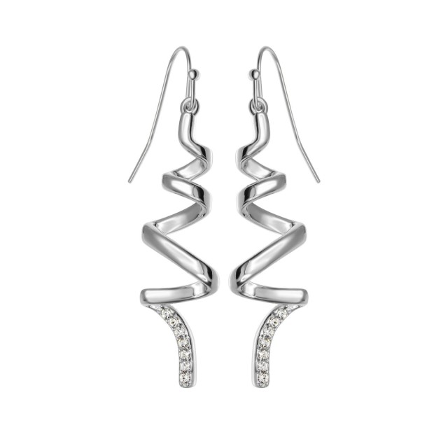 So Charm Σκουλαρίκια διακοσμημένα με Κρύσταλλα Swarovski, Ασημί BS1... So Charm Σκουλαρίκια διακοσμημένα με Κρύσταλλα Swarovski, Ασημί BS1...