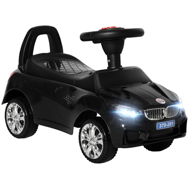 HOMCOM Παιδικό Αυτοκινητάκι 63.5x28x36 εκ., Μαύρο 370-201V00BK