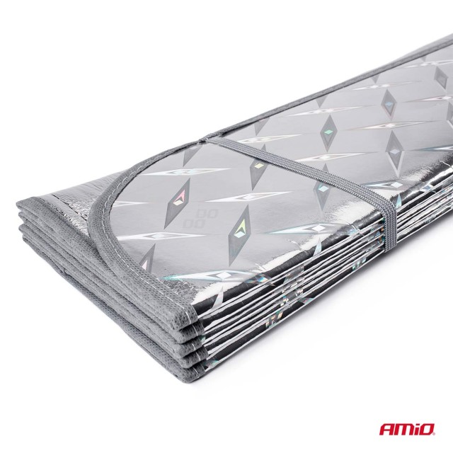 AMiO  Πτυσσόμενη Ηλιοπροστασία LASER 130x60cm ,02907