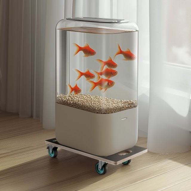 VEVOR Έπιπλο Dolly 551 lbs με 4 Αθόρυβους Τροχούς TPR JJBYTCPBJHB236VS4V0