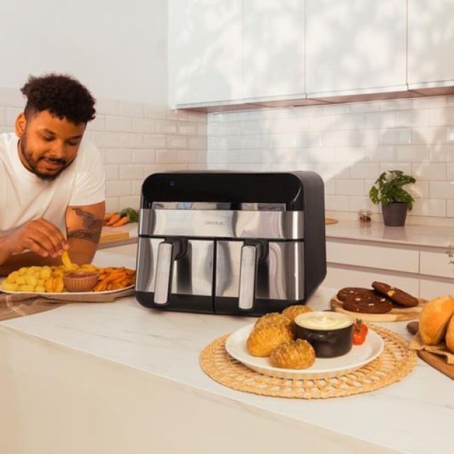 Ψηφιακή Φριτέζα Αέρα Cecofry Advance 9000 Inox με Χωρητικότητα 9 L CECOTEC CEC-03489