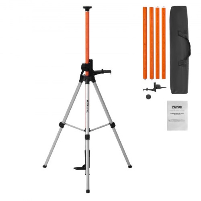 Τρίποδο VEVOR Laser Level με Ρυθμιζόμενο Ύψος 104-340 cm  QZSJJTJYZGS0NVYUIV0