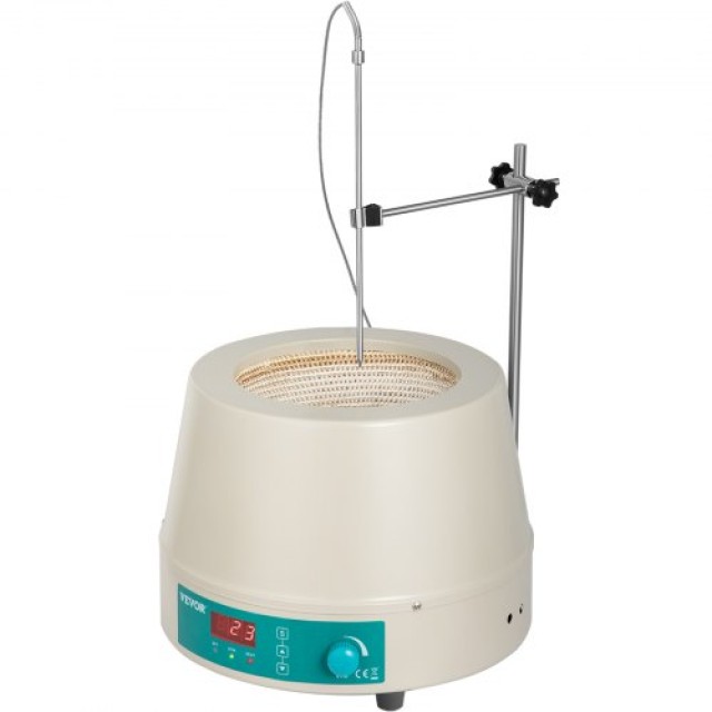 VEVOR 2000ML Μαγνητικός Αναδευτήρας Θερμαντικός Μανδύας 450W Ψηφιακός για Υγρά  2000MLSXCLJBJDRT1V2